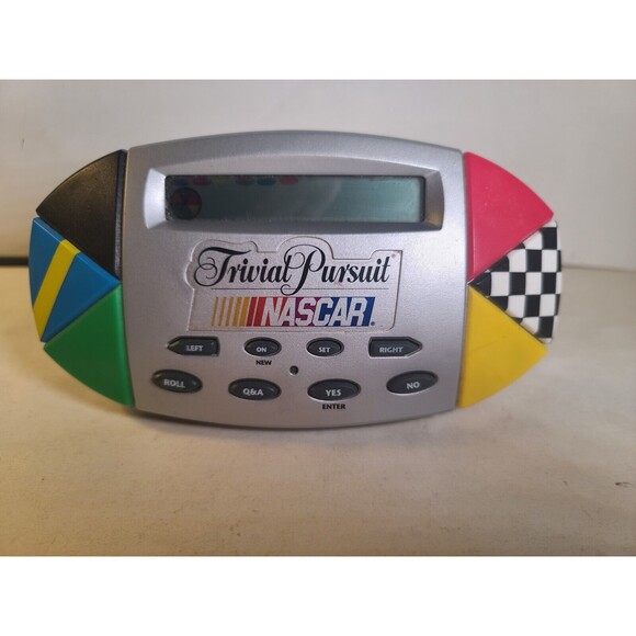 Parker Brothers Trivial Pursuit NASCAR EDITION Electronic Handheld Game Tested - Picture 2 of 6
